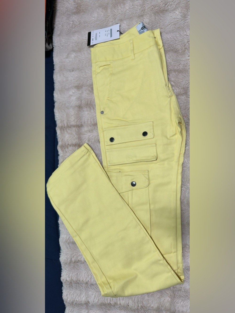 Genuine Merchandise Yellow Men’s Cargo Pants